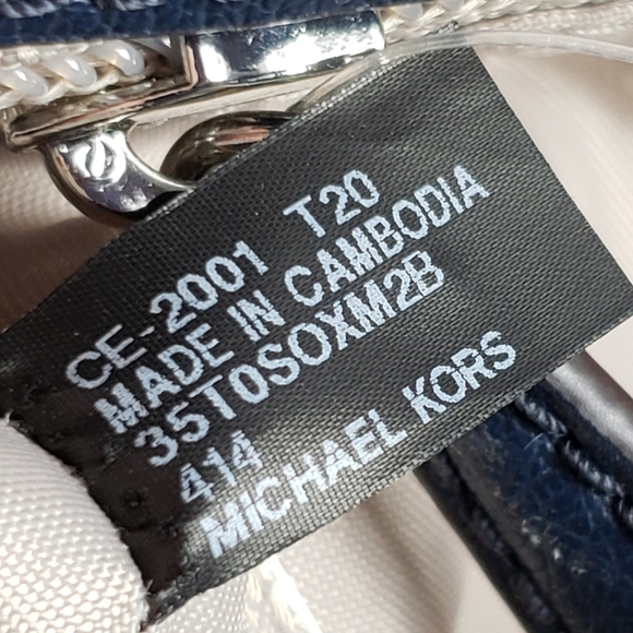 Michael Kors Mott MD Satchel SET Blue - Picture 5 of 11